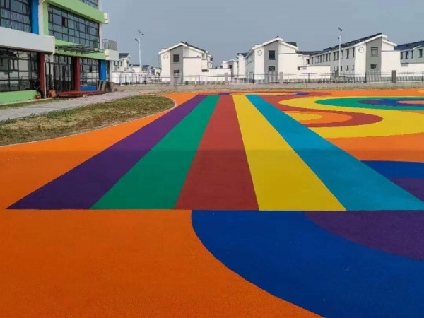 漳州市混合型跑道塑胶地坪 - 方案